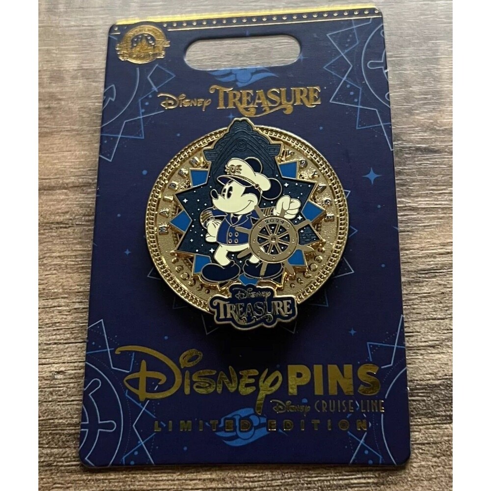 Disney Cruise Line Treasure Maiden Voyage Mickey Exclusive Limited Edition Pin